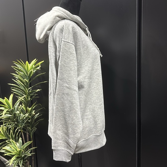 Nike Oversized Fit Hoodie Fleece lined, pullover, logo,rib knit cuffs/waist,warm - Picture 5 of 10